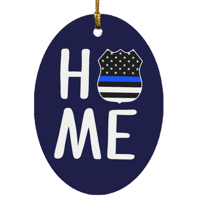 Home Police Badge Ornaments