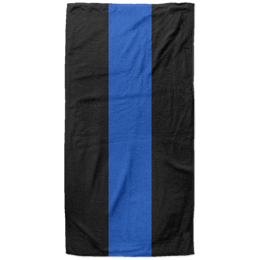 Thin Blue Line Hand Towel - 15x30