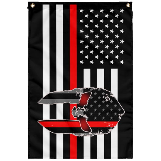 CC Thin Red Line USA Spartan Flag