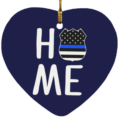 Home Police Badge Ornaments