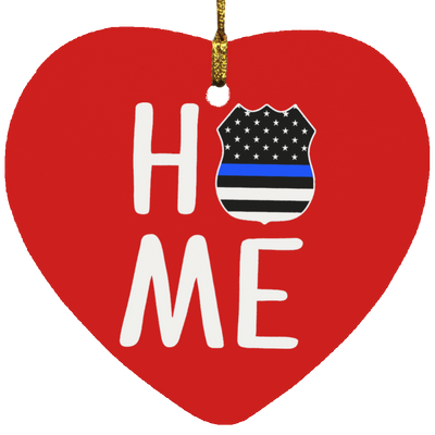 Home Police Badge Ornaments