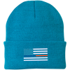 Thin Blue and Red Line Beanie