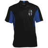 Men's Spartan Warrior Thin Blue Line Performance Polo Shirt