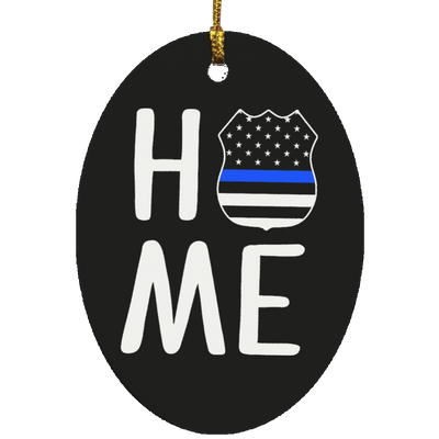 Home Police Badge Ornaments