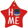 Home Police Badge Ornaments