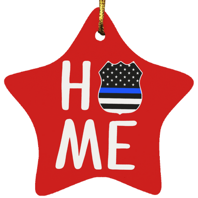 Home Police Badge Ornaments