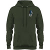 Thin Blue Line Spartan Hoodie