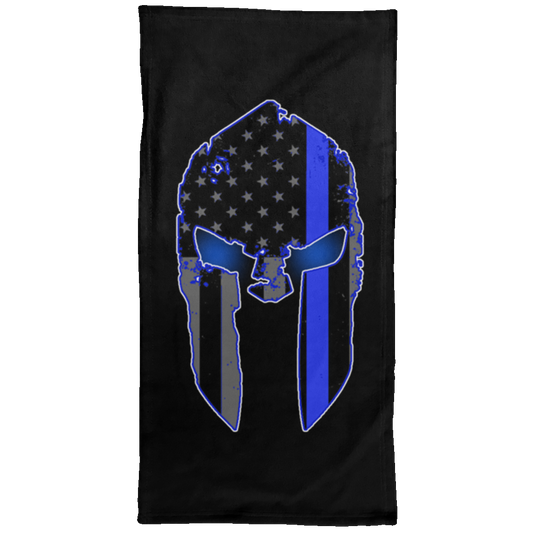 Thin Blue Line Spartan Hand Towel - 15x30