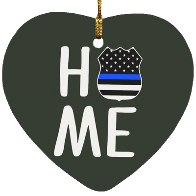 Home Police Badge Ornaments