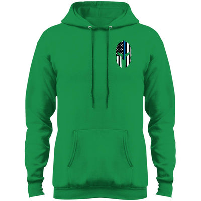 Thin Blue Line Spartan Hoodie