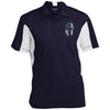 Men's Spartan Warrior Thin Blue Line Performance Polo Shirt