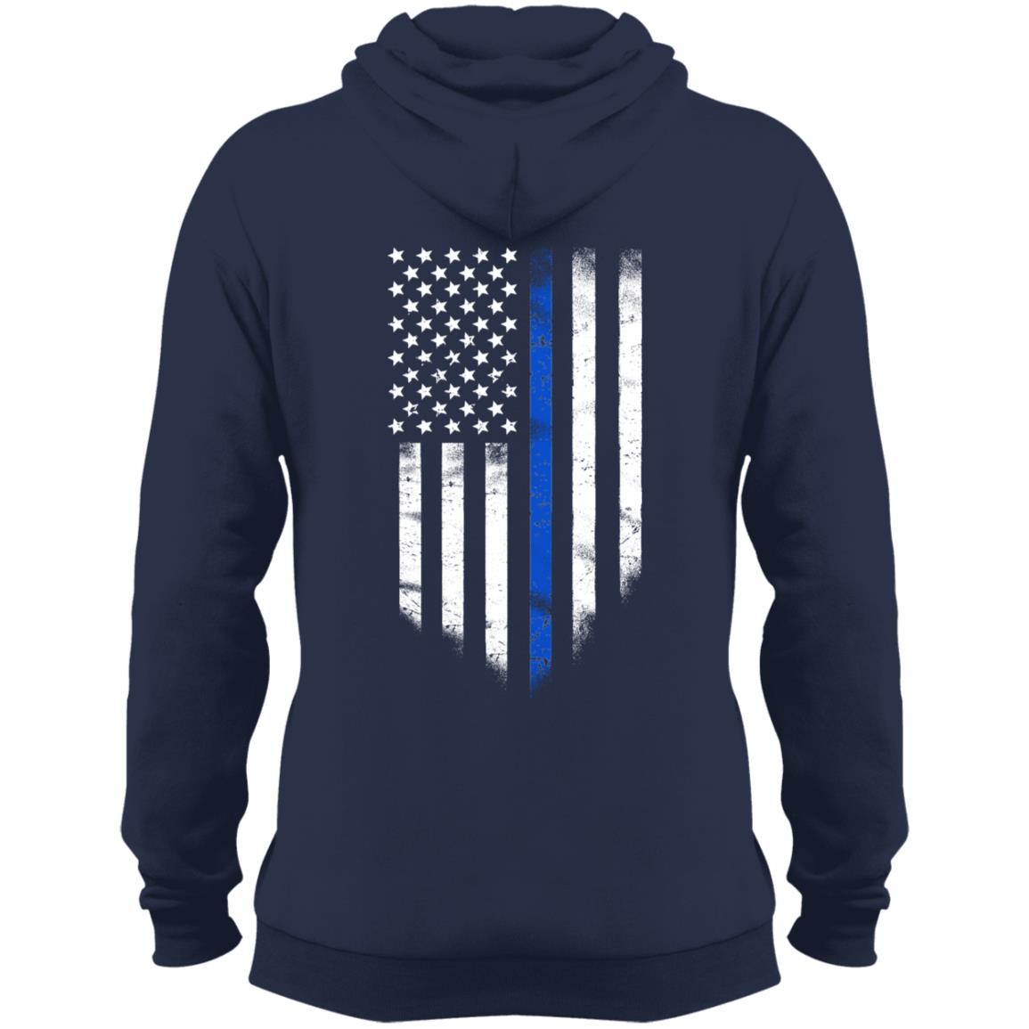 Blue line flag discount sweatshirt