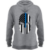 Thin Blue Line Spartan Hoodie