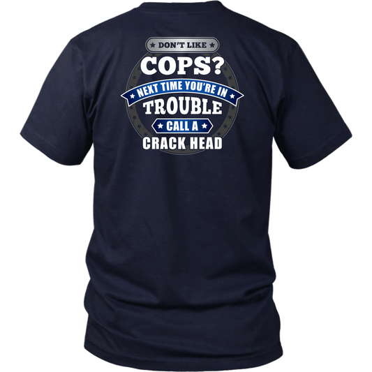 DON'T LIKE COPS SHIRTS AND HOODIES - Back