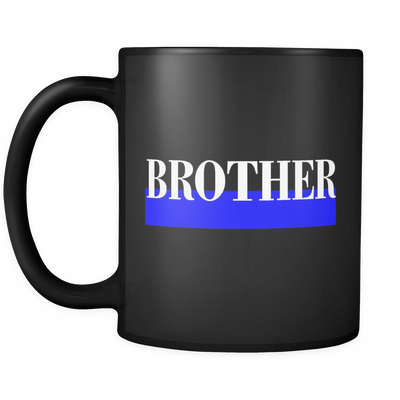 Thin Blue Line Brother Mug