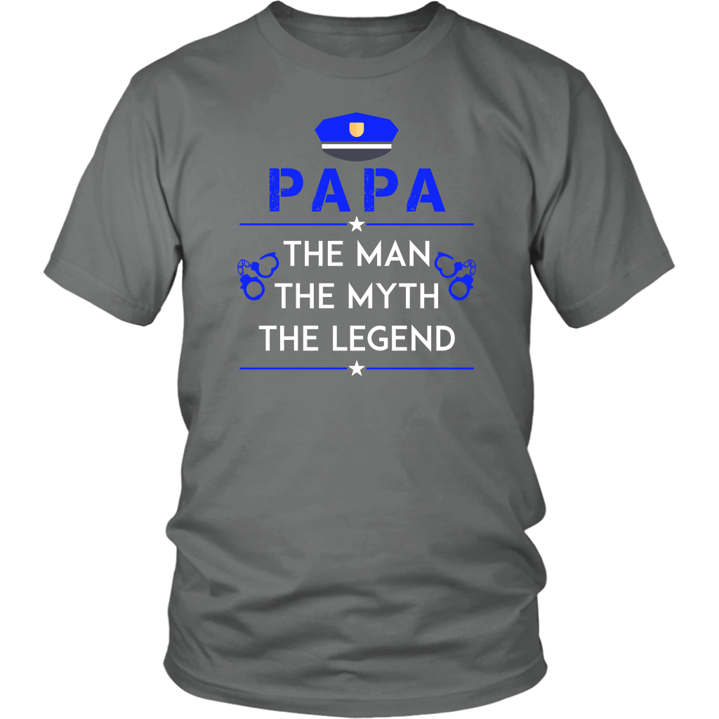 papa the man the legend t shirt