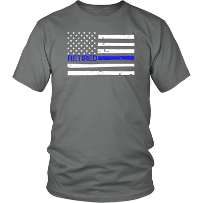 Thin blue online line tee shirts
