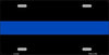 Thin Blue Line - Metal Novelty License Plate