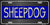 "Sheepdog" - Blue Line Novelty Metal License Plate