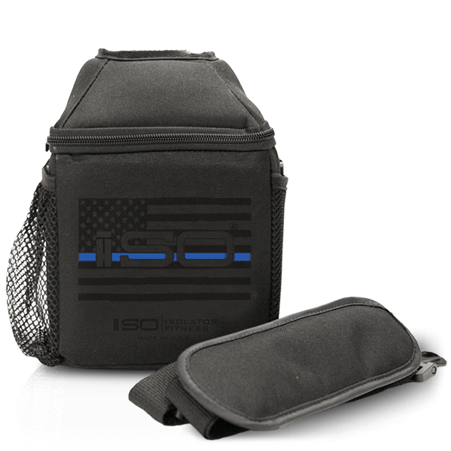 Thin blue 2024 line lunch bag