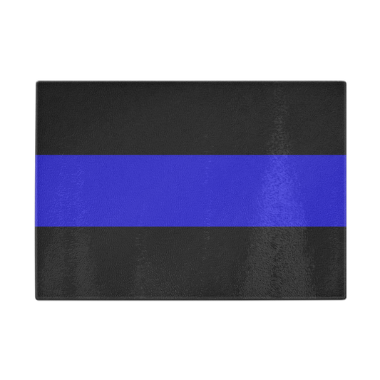 Thin Blue Line Cutting Board