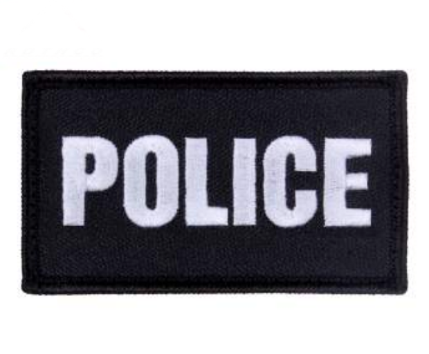 Thin Blue Line Flag Patch - PinMart