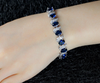 Exquisite Blue Crystal Luxury Bracelet