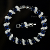 Exquisite Blue Crystal Luxury Bracelet