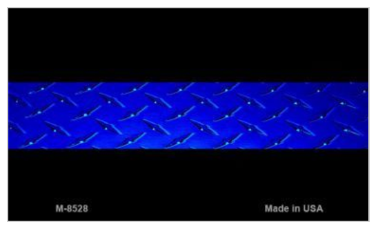 Police Diamond Thin Blue Line Magnet