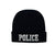 [FREE] Low Profile Embroidered POLICE Beanie