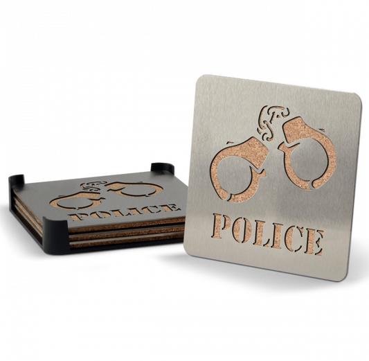 Police Engraved Heavy Duty Boasters