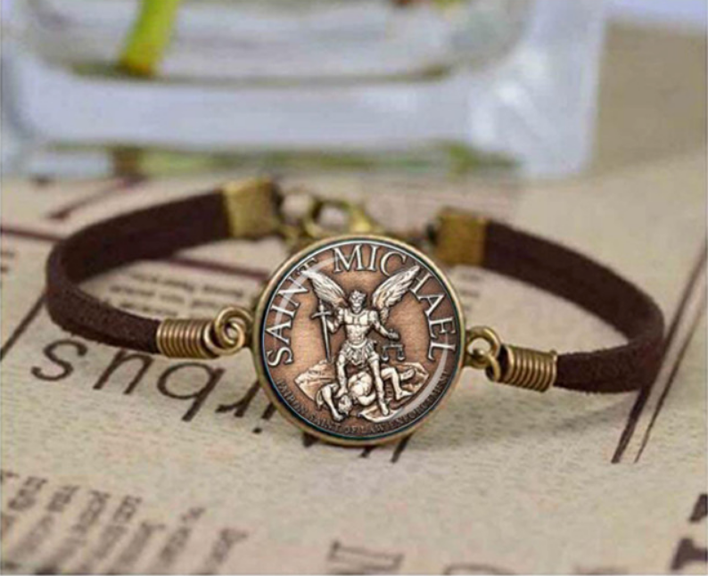 Saint Michael Patron of Police Officers Bracelet