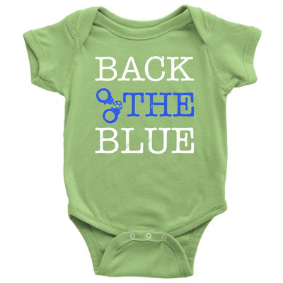 Back The Blue Infant Baby Onesie