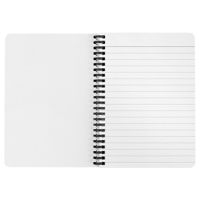 Thin Blue Line Heart Spiralbound Notebook Journal