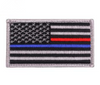Thin Blue and Thin Red Line Police Flag Patch