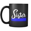 Thin Blue Line Sister Mug