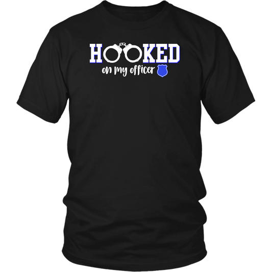 Hooked On my Officer shirts and hoodies
