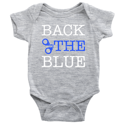 Back The Blue Infant Baby Onesie