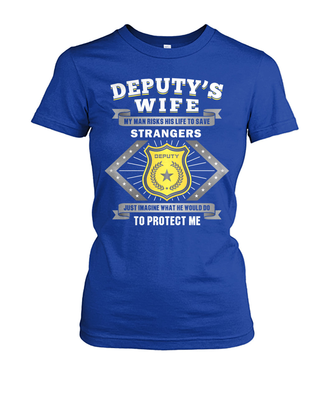 Deputy's Wife My Man Risk His Life to Save Stranger Shirts and Hoodies