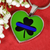 Saint Patrick's Day Shamrock Thin Blue Line Heart Luxury Necklace or Bangle