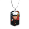 Personalized Stainless Steel Dog Tag Necklace
