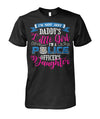 Police Daughter Not Just Daddy's Little Girl Shirts and Hoodies