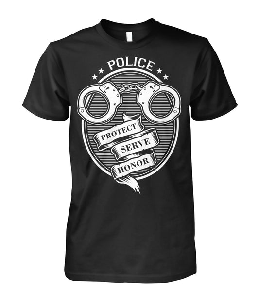 Police Protect Serve Honor Shirts and Hoodies 