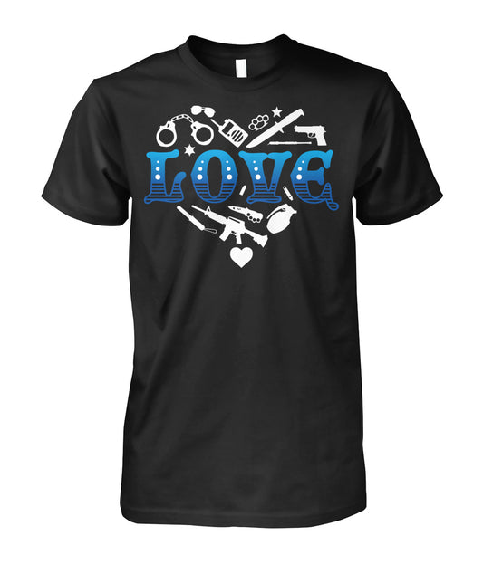 Love Shirts and Hoodies
