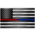 Thin Blue Line & Thin Red Line American Flag Novelty License Plate