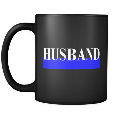 Thin Blue Line Husband Mug