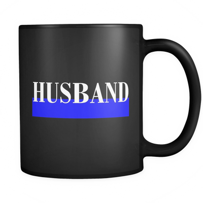 Thin Blue Line Husband Mug