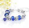 Gorgeous Blue Charm Bracelet