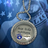 Beautiful His Life Matters Charm Necklace (Options: Wife, Sister, Daughter, Girlfriend, or Mom)