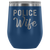 Police Wife Wine Tumbler